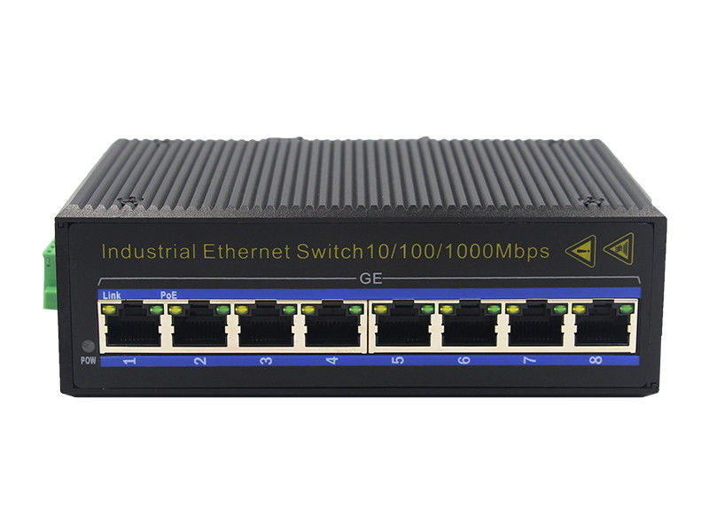 Interruptor semidúplex completo portuario MSG1008 de Ethernet de la fibra 8 1000Base-TX