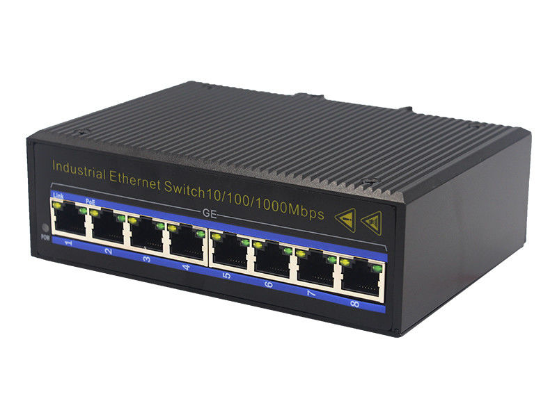 Interruptor semidúplex completo portuario MSG1008 de Ethernet de la fibra 8 1000Base-TX