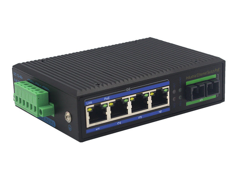 Interruptor industrial de Ethernet de MSG1104 100Base-T el 1000M 5000A 3W