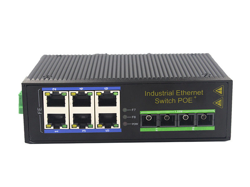 Interruptor portuario de Ethernet de la fibra óptica del 10BaseT el 100M de MSE1206P 6