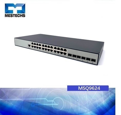 Interruptor 24x de la gestión de MSQ9624 2.5G L3 rentabilidad del interruptor de 2.5GT + de 6x SFP+