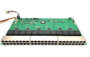 Interruptor industrial de encargo de Ethernet, interruptor manejado gigabit de Ethernet de 52 puertos