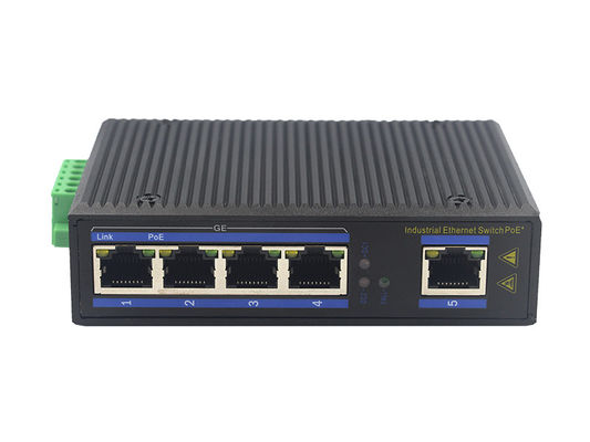 Interruptor IP40 MSG1204P el 1000M de Ethernet del PoE de la fibra 4 port10Base-T