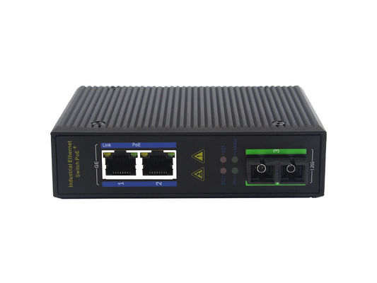 Poder de IP40 RJ45 100Base-T 4.0A sobre el interruptor MSG1102P de Ethernet