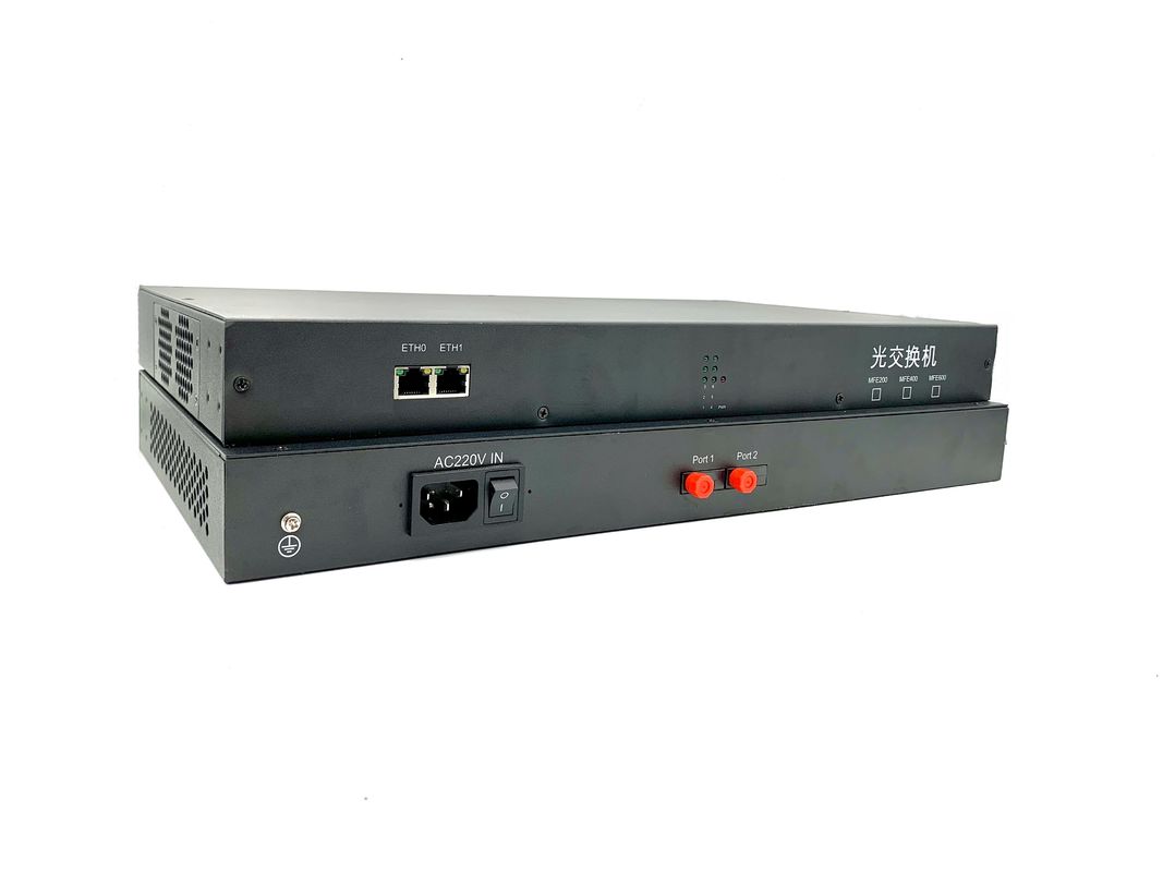 Dispositivo de Ethernet del rendimiento superior, convertidor industrial de los medios del carril del dinar