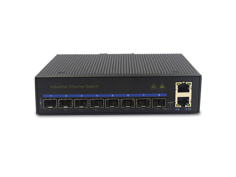 Interruptor industrial portuario de Ethernet del 10BaseT 100Base-TX de MSG1802 RJ45 2
