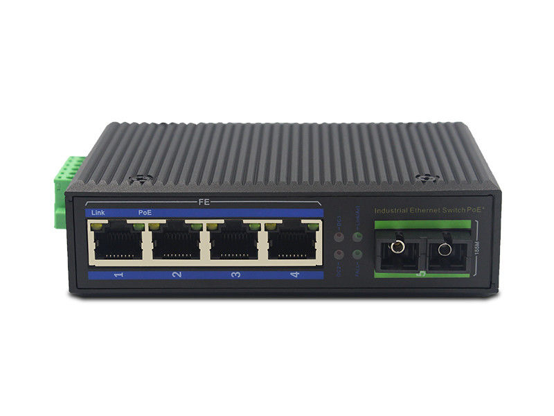 Interruptor industrial portuario de Ethernet del 10BaseT PoE de IP40 MSE1104P 4