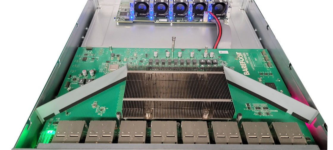 Interruptor programable P4 48VDC MBF-P4032X de Ethernet de QSFP28 9,5 Bpps