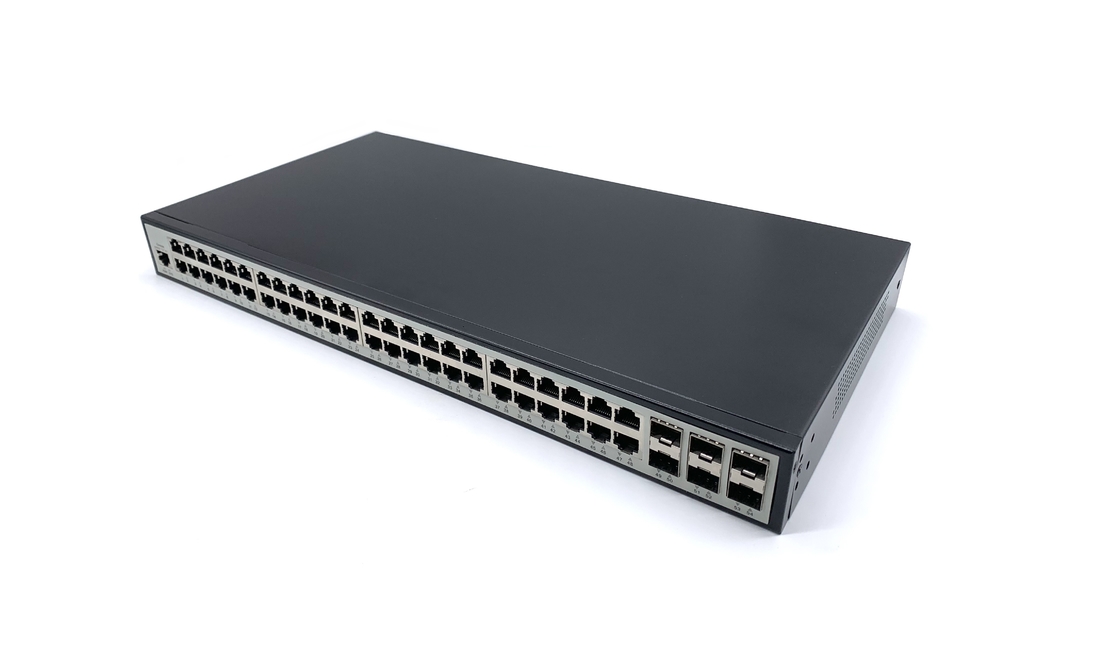 Conmutador Ethernet industrial de gestión SFP+ L3 MSG9648 48 BaseTX 6 POE PSE